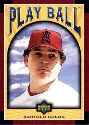 2004 Upper Deck Play Ball #106 Bartolo Colon CALIFORNIA ANGELS - Image 1 of 2
