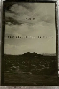 R.E.M. New Adventures in Hi-Fi cassette tape NEW SEALED - Picture 1 of 3