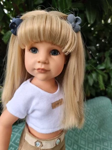 Götz Puppe Sarah going to a party 2004 blond 50 cm Stehpuppe unbespielt, Doll - Bild 1 von 24