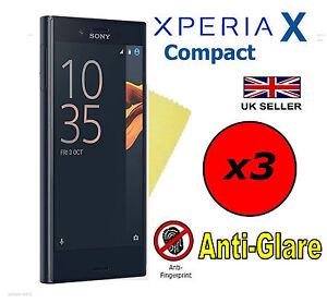 3x Sony Xperia l4-anti glare fingerprint lámina protectora de pantalla Lámina-Matt
