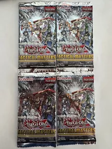 (Lot of 4) YuGiOh TACTICAL MASTERS BOOSTER PACK (7 Cards) TAMA FACTORY SEALED #2 - Picture 1 of 1