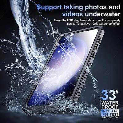 Funda impermeable a prueba de golpes para Samsung Galaxy S23 Ultra / S23 FE 5G Foto 1 de 4