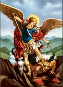 Saint Michael 24" x 36" Gerolltes Wandposter - Bild 1 von 1