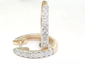 Valor 990 € oro amarillo criollo 585 oro 14 quilates 18 brillantes total 0,20 quilates Wesselton - Imagen 1 de 5