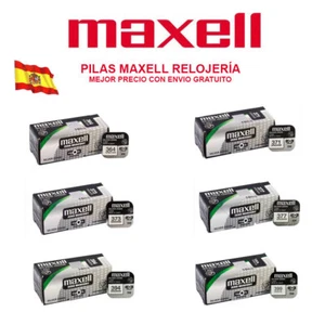 PILA MAXELL 315 317 319 329 321 364 371 373 379 394 399 395 OXIDO DE PLATA - Imagen 1 de 1