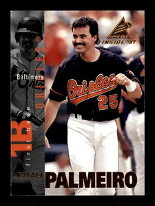 1997 Pinnacle Inside #17 Rafael Palmeiro Baltimore Orioles - Picture 1 of 2
