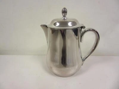 Sant Andrea Italy Creamer Silver Plated With Flip Lid 5" Tall 10 oz - Image 1 of 4