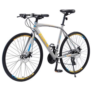 24 Hybrid Disc Brake 700C City Bike for Men and Women - Picture 1 of 9