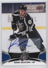 2016-17 Upper Deck AHL Auto Kenny Agostino #78 Auto