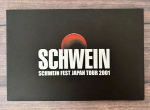 BUCK-TICK SCHWEIN FEST BROCHURE JAPAN TOUR 2001 Visual kei Usato Raro GIAPPONE - Foto 1 di 10