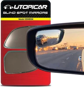 Paquete de 2 espejos retrovisores convexos de punto ciego - Eliminador de punto ciego de espejo lateral para automóvil OEM - Imagen 1 de 7