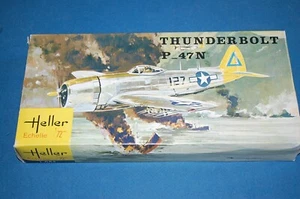 HELLER L084 - Thunderbolt P-47N scala 1/72 - Foto 1 di 1