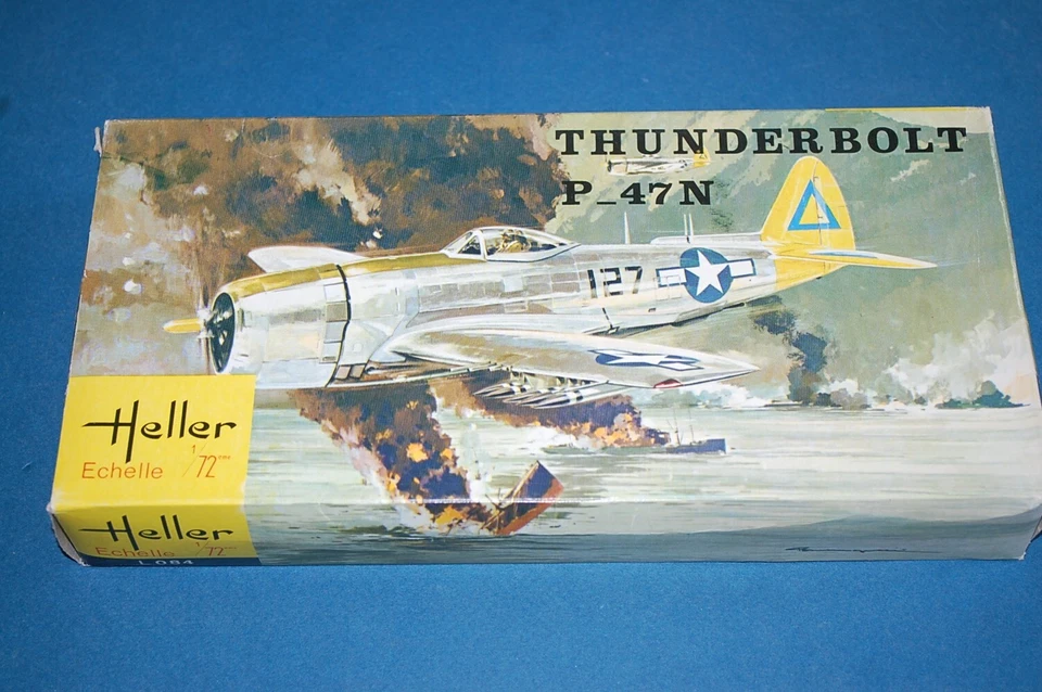 HELLER L084 - Thunderbolt P-47N scala 1/72 - Immagine 1 di 1