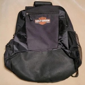 Harley Davidson Motorcycles Backpack Bar & Shield Black With Laptop Sleeve - Picture 1 of 7