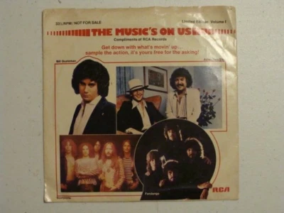 The Music's On Us RCA 7" sampler record Scorpions - Image 1 of 4