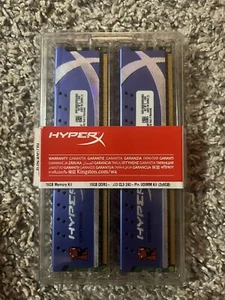 HyperX Genesis DDR3 1600MHz RAM, KHX1600C9D3K2/8GX, 2X4GB - Picture 1 of 2