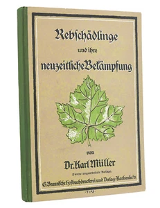 Karl Müller: Plagas de vid y su lucha moderna | Marrón 1922 - Imagen 1 de 5