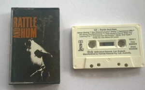 U2 Rattle and hum 1988 original cassette tape FREE POSTAGE - Picture 1 of 2