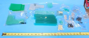 ! HUGE LOT OF MTH LIONEL CLEAR PLASTICS TRAIN INTERIOR GLASS PARTS MTH E LOOK ! - Picture 1 of 9