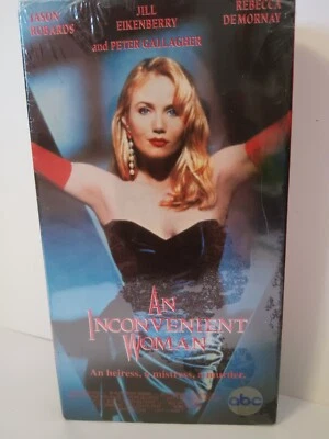 An Inconvenient Woman (1992 ABC Video VHS) Rebecca DeMornay, Jason Robards - Image 1 of 3