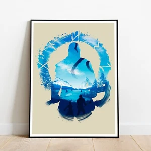 Videospiel-Poster, minimalistisch, Videospieldruck, Gaming-Poster, Geschenk für Gamer. - Bild 1 von 14