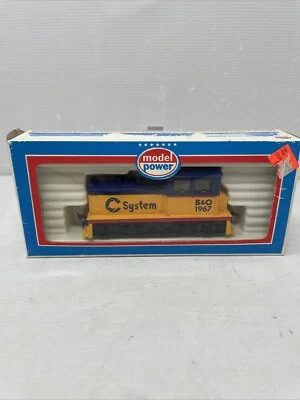 NIB Model Power - HO Loco DDT 1967 CHESSIE - B&O 1967 System Railroad Train Rare - Image 1 of 4