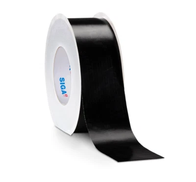 Nastro per facciata Siga Wigluv Black 40 m x 60 mm nastro adesivo ad alte prestazioni freno a vapore - Immagine 1 di 2