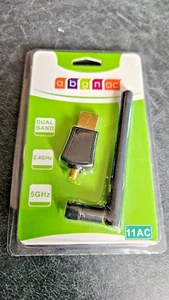 AC600 Mbps Dual Band 2.4/5Ghz Wireless USB WiFi Network Adapter w/Antenna 802.11 - Picture 1 of 2