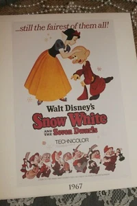 **AUSVERKAUF**Schneewittchen - Lithographien - Die Original Kinoplakate - Bild 1 von 2