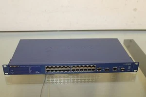 NETGEAR ProSafe 24 Port 10/100 Smart Switch w/2 Gigabit Ports (FS726TP) - Picture 1 of 7