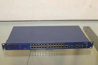 NETGEAR ProSafe 24 Port 10/100 Smart Switch w/2 Gigabit Ports (FS726TP) - Image 1 of 4