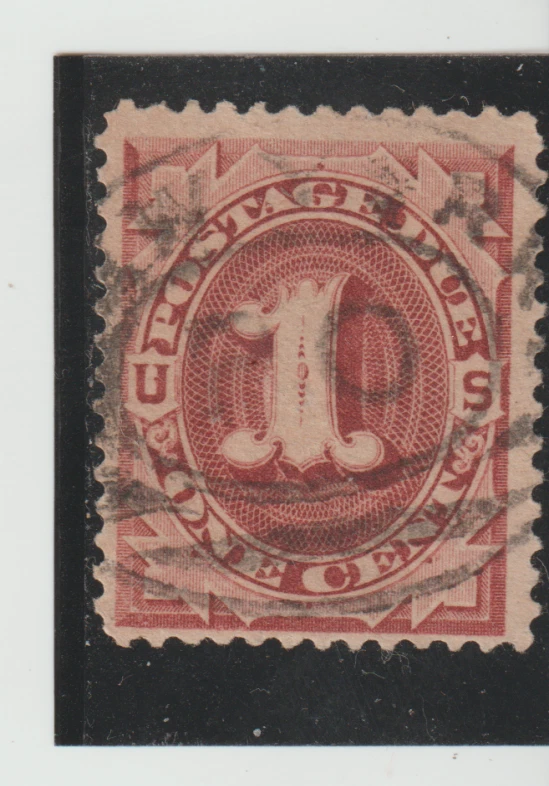 US Scott #J15 SON  Fancy Cancel  1c Brown 1979 Postage Due - Image 1 of 1