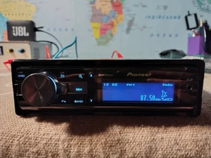 Estación multimedia móvil estéreo para automóvil Pioneer DEH X9600BT completamente funcional en buen estado - Imagen 1 de 20