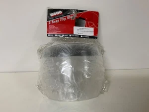 ECHO 02-205 3 SNAP FLIP SHIELD HARD COATED CLEAR - Picture 1 of 2