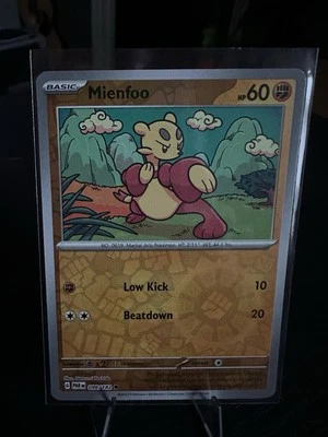 Mienfoo 096/182 Sv04: Paradox Rift Reverse Holo - Image 1 of 2