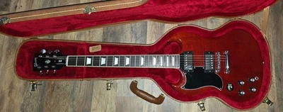 Guitarra eléctrica estándar Gibson SG 2017 para zurdos hecha en EE. UU. Foto 1 de 4