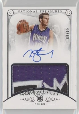 2014-15 Panini National Treasures /99 Nik Stauskas #108 RPA Rookie Patch Auto RC - Image 1 of 2