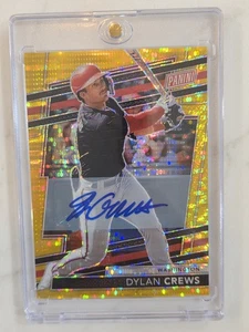 2024 Panini National Convention VIP Gold Pack DYLAN CREWS Gold #/10 RC Auto - Picture 1 of 8