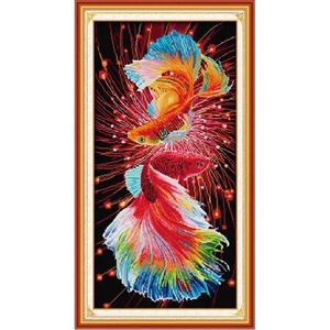 Stamped Cross Stitch Kits for Beginners Full Range of Cross Stitching Preprin... - Picture 1 of 6