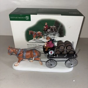 Department 56 Red Lion Pub Bierwagen  - Bild 1 von 10
