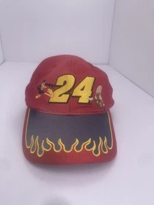Looney Tunes Jeff Gordon Hat Nascar Cap Chase Authentics Daffy Duck Sam Nascar - Picture 1 of 7