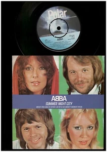 ABBA - Summer Night City - Medley - 7 Inch Vinyl  Single SWEDEN - Bild 1 von 2