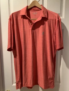 IZOD MEN'S DRI-FIT PERFORMANCE GOLF STRETCH POLO SHIRT RED MARLED L LARGE - Picture 1 of 10