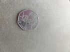Olympic 50p basketball fifty pence coin circulated 2011