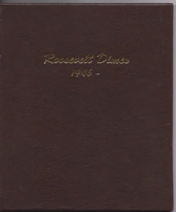 1946-2024 PDS  Roosevelt Dime Set in Dansco Album - Picture 1 of 9