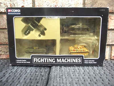 Corgi Fighting Machines D-Day Operation Overlord Showcase 4 Piece Set 2003 - Image 1 of 3