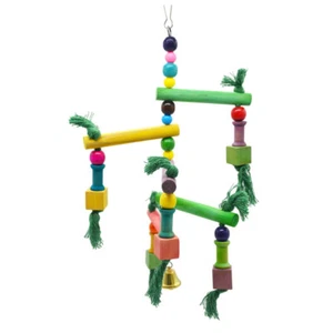 Bird Foraging Toys Parrot Stand Parrot Swing Talking Parrot Toy - Picture 1 of 12