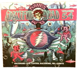 GRATEFUL DEAD Dave’s Picks Vol. 54 *SEALED* 3CD Baltimore MD 3/26/73 + Bonus CD - Foto 1 di 5