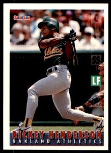 1995 Topps Bazooka Rickey Henderson Oakland Athletics #62