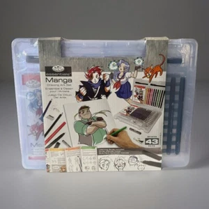 Royal Langnickel MANGA Drawing Art Set | 43 PC | Learning Guide Included | Manga - Bild 1 von 2